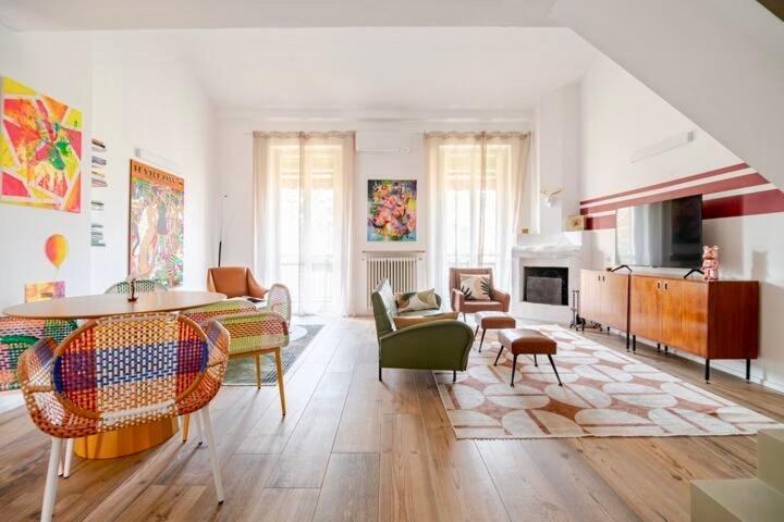 149 Borgo Ticino Suite Attico Di Lusso Con Terrazzo E Parking Privato Павия Екстериор снимка