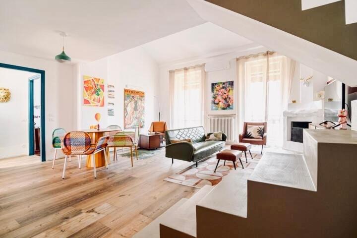 149 Borgo Ticino Suite Attico Di Lusso Con Terrazzo E Parking Privato Павия Екстериор снимка